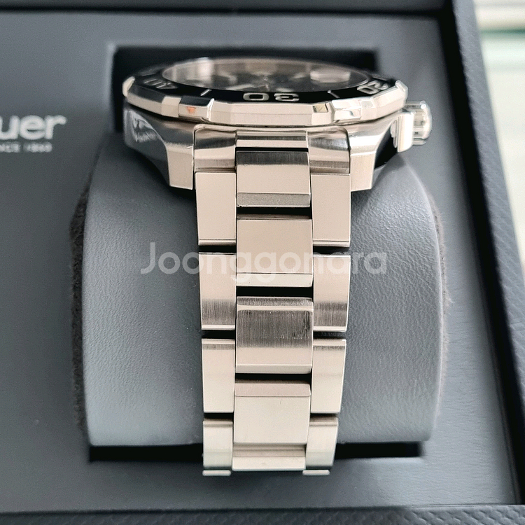 태그호이어 아쿠아레이서 구형 오토 검판 43mm--1