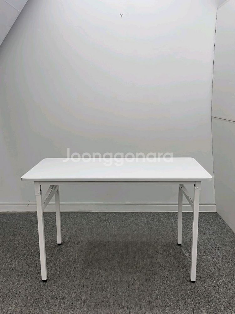 [무료배송]접이식 폴딩 간이 철제 테이블 책상 식탁--0