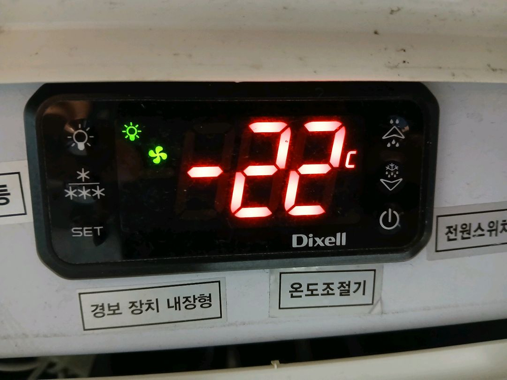 수직 냉동고 ISA 간냉식 아이스크림 냉동고 530L 이미지