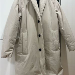 띠어리 롱패딩코트 (새상품급)