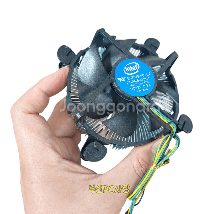 [중고] 인텔 정품 LGA115x CPU 공냉 쿨러--1