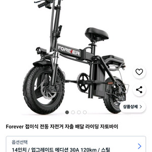 포에버 전기자전거