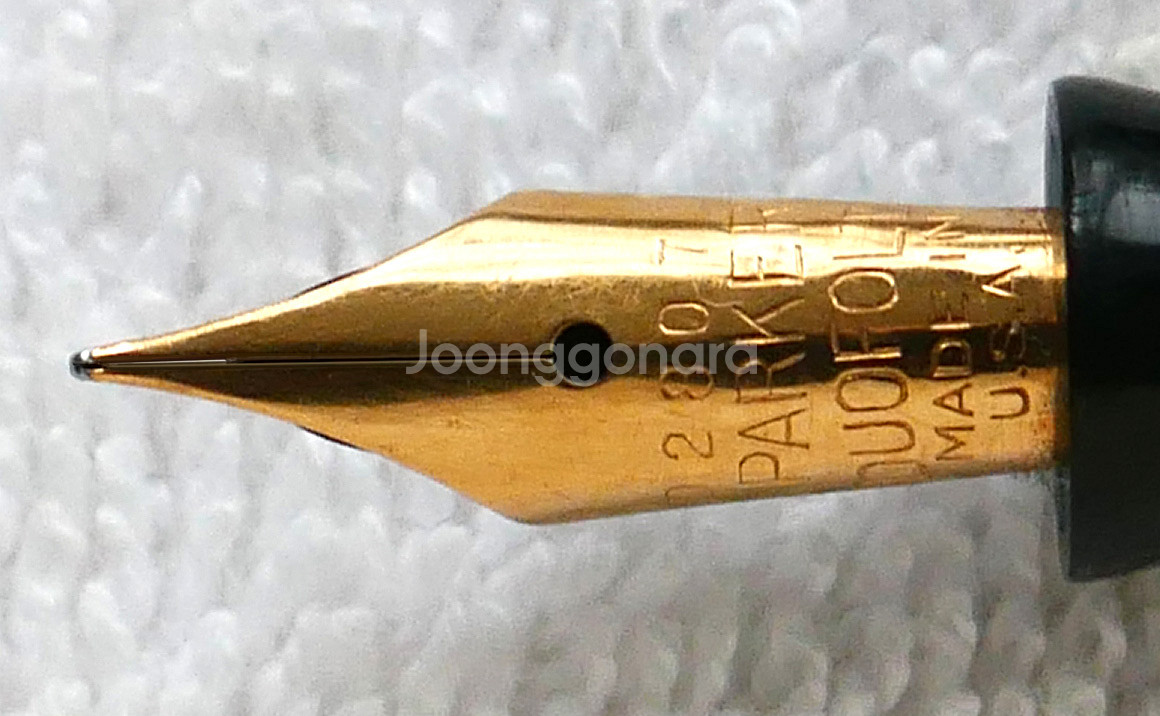 파카 듀오폴드 만년필 레이디 마블 - EF--5