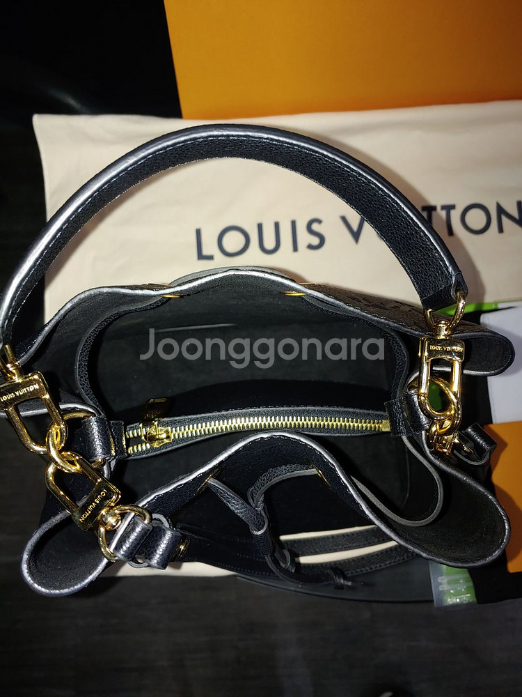 루이비통 네오노에 모노그램 앙프레뜨 블랙 M45256--4