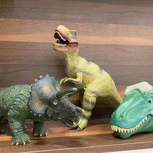 대형 티라노사우루스 외 공룡 일괄 정리(소프트재질)