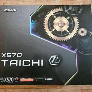 (미개봉 신품)에즈락 X570 타히치 팔아용 AM4소켓