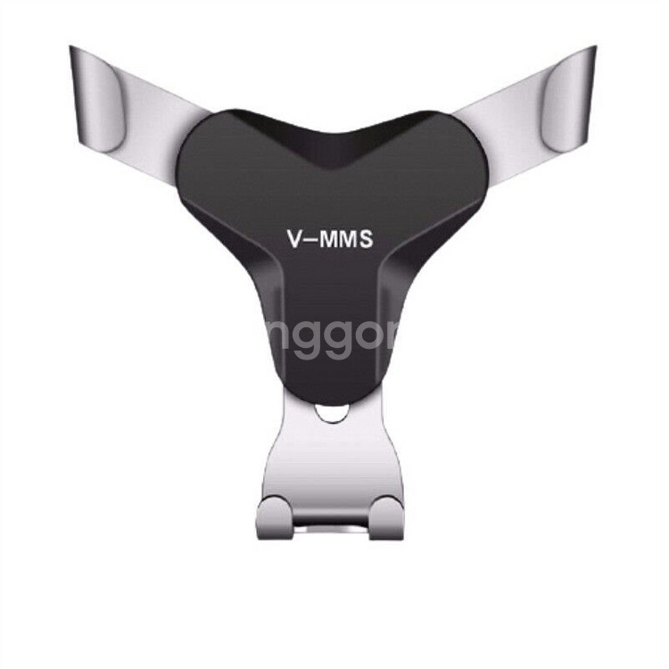 새 은색 차량용 메탈 송풍구 핸드폰 거치대 핸드폰고정--0