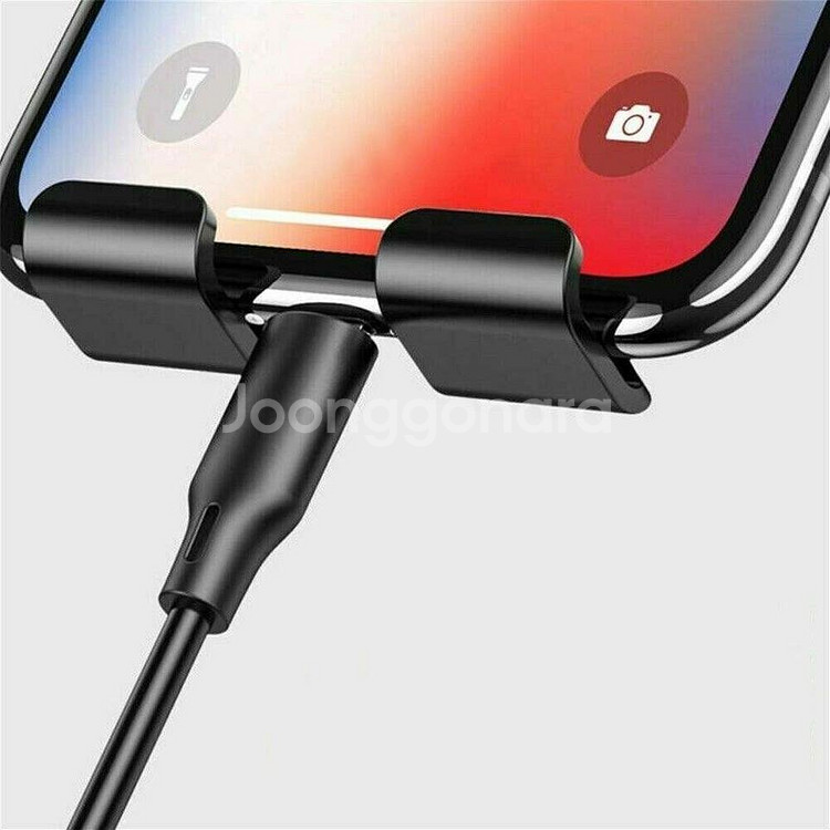 새 은색 차량용 메탈 송풍구 핸드폰 거치대 핸드폰고정--6