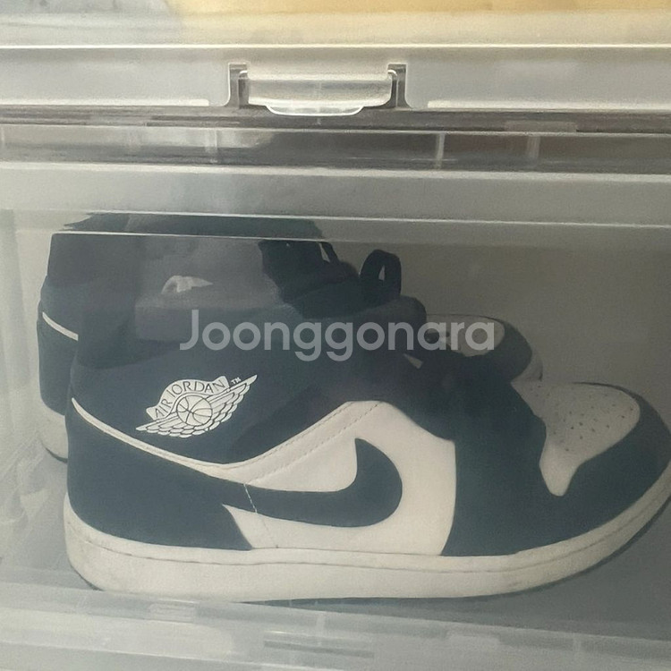 조던 1 미드 다크틸 300사이즈--0