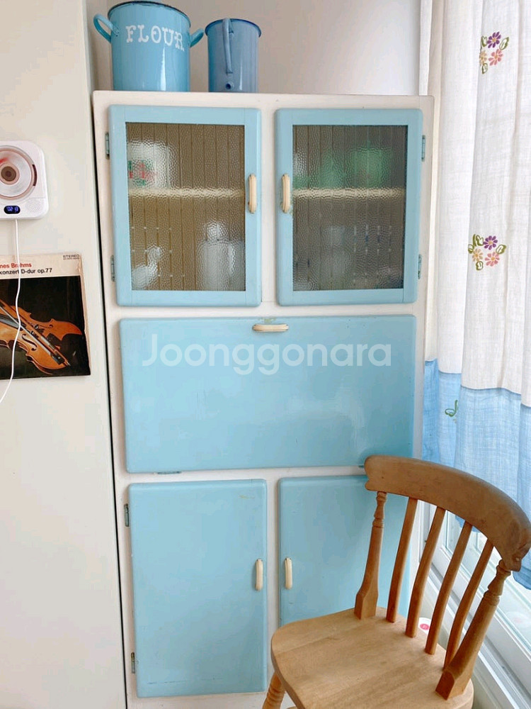 영국 빈티지 키친장--0
