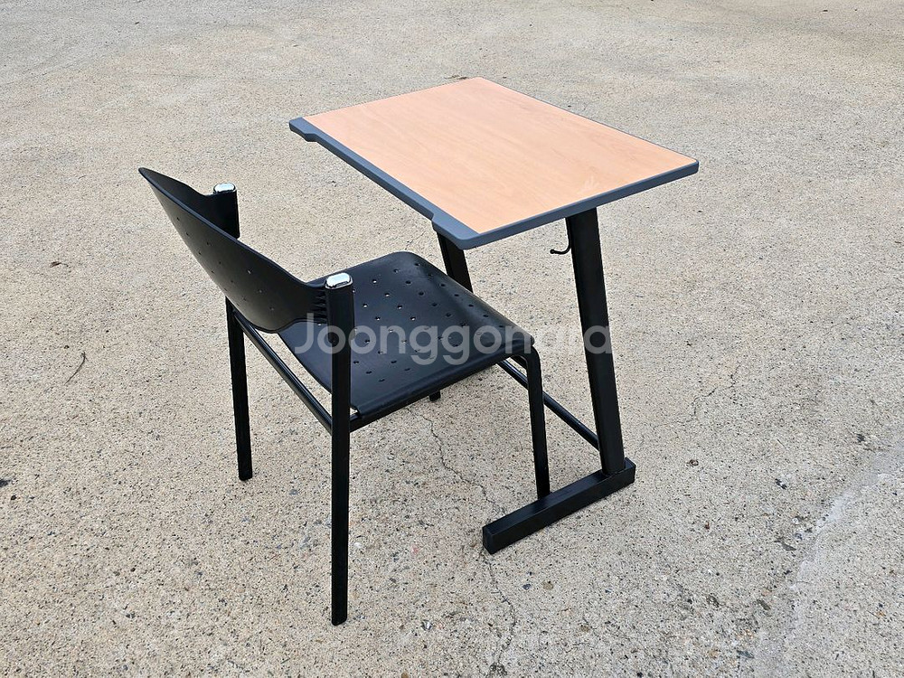 학원책상세트 와이드 650 450 신품상판 학원책걸상--1