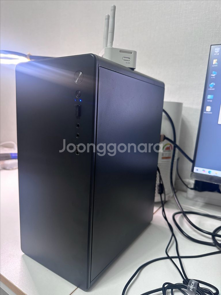 i5 블랙 미니 데스크탑 PC 팝니다. #1--0
