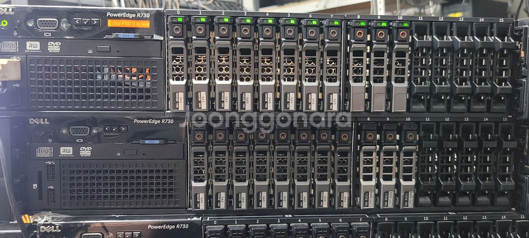 Dell PowerEdge R730 서버 2대 판매--2