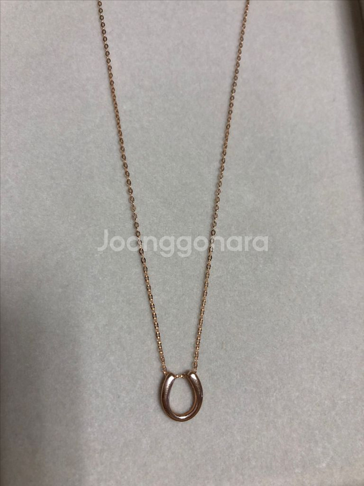14k 말굽 목걸이--0
