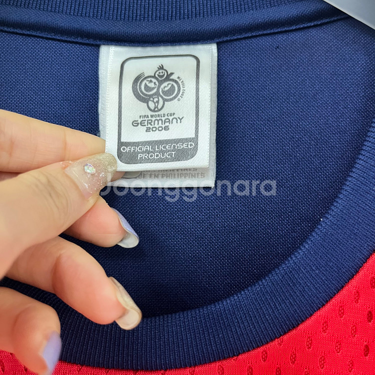 아디다스 잉글랜드 FIFA 2006 독일 월드컵 반팔티--5
