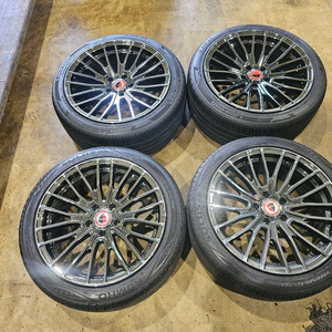 GT05 블랙크롬 18인치 휠타이어