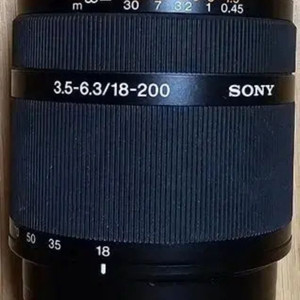 소니 A마운트 DT 18-200/F3.5-6.3렌즈