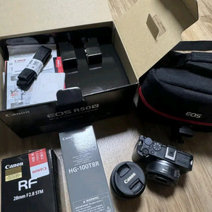 캐논 EOS R50V 카메라 풀셋