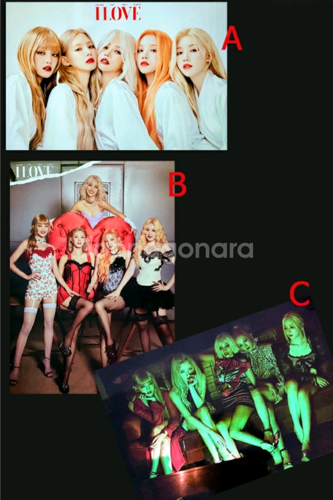 여자아이들민니일괄퀸카누드아이번톰보이앨범미공포특전포카급처--2