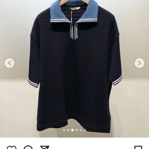 타임옴므 카라 반팔티 105 사이즈