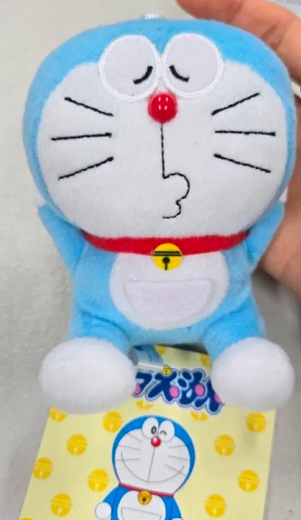 고전) 도라에몽 휘파람 부는 인형 키링 군번줄--0