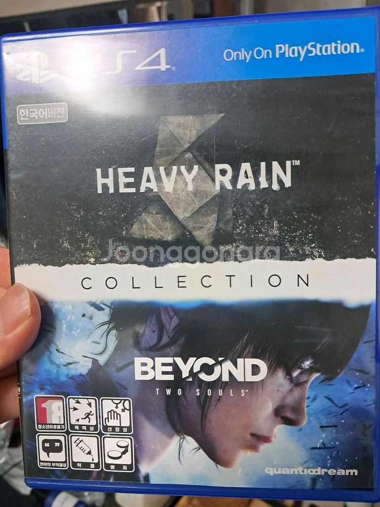 ps4 헤비레인 비욘드 투 소울 합본--0