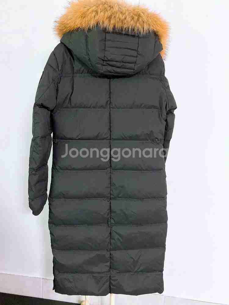 (90)(백화점정품)무스너클여자라쿤거위털롱패딩--4