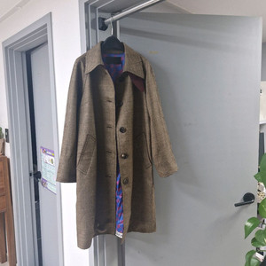 럭키슈에뜨 체크 코트