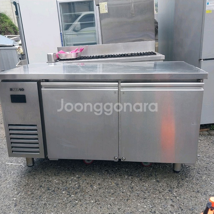 업소용 간냉식 1500 테이블 냉장고 스키피오 상태최상--1