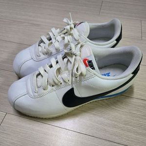 나이키 코르테즈 흰검 240
