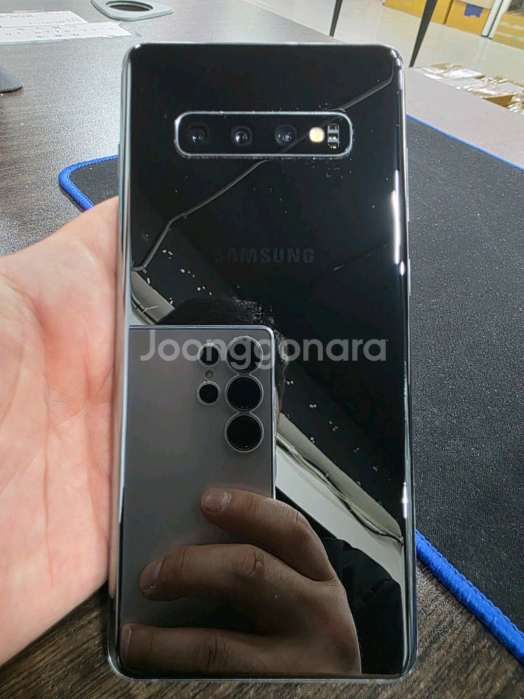 갤럭시S10플러스 512G대용량 무잔상 최저가 중고폰--0