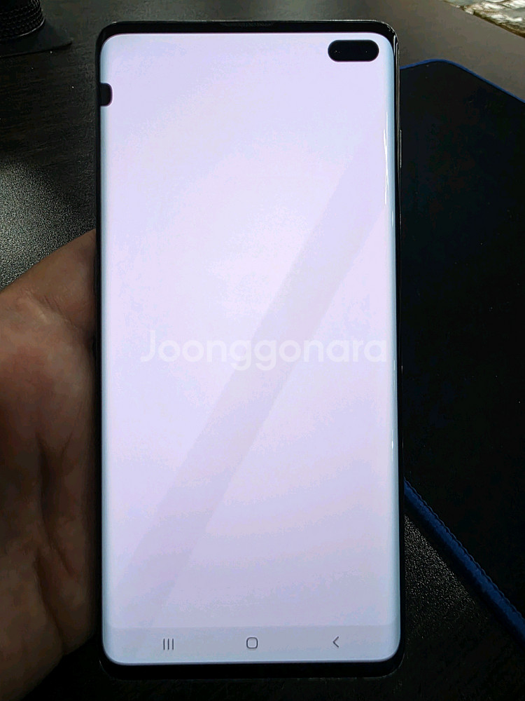 갤럭시S10플러스 512G대용량 무잔상 최저가 중고폰--9