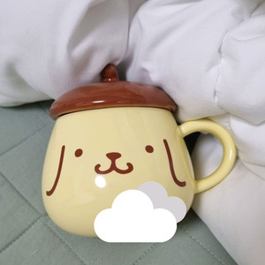 산리오 폼폼푸린 도자기 머그컵