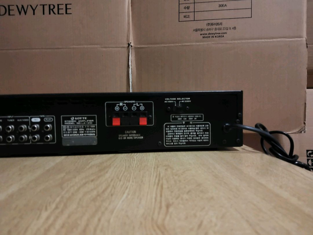 롯데 파이오니아 인티앰프 LA 310 (LP CD 이미지