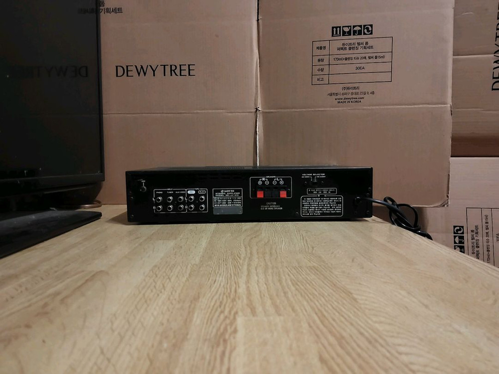 롯데 파이오니아 인티앰프 LA 310 (LP CD 이미지