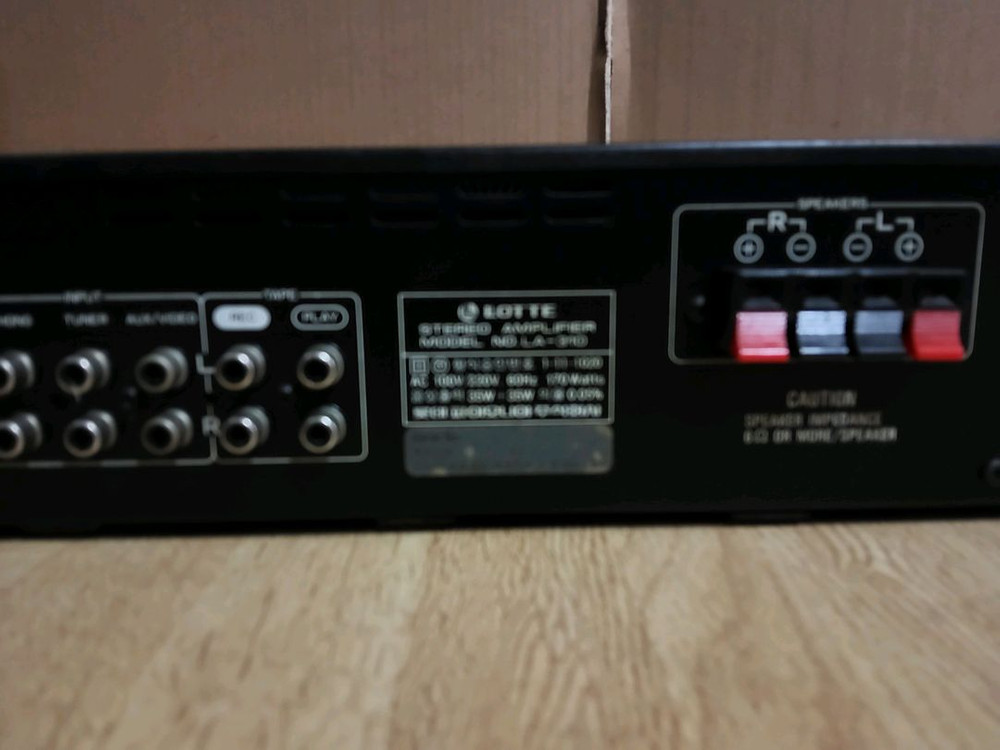 롯데 파이오니아 인티앰프 LA 310 (LP CD 이미지