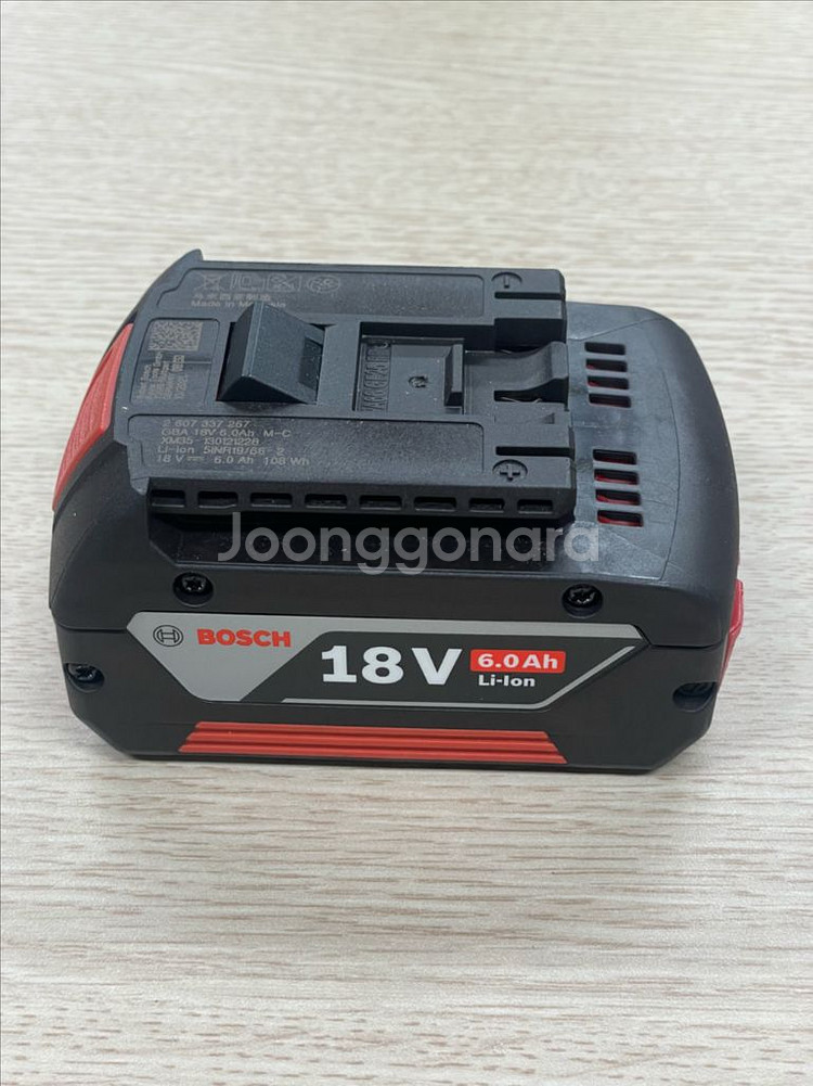 보쉬 배터리 GBA 18V 6.0Ah 새제품--0