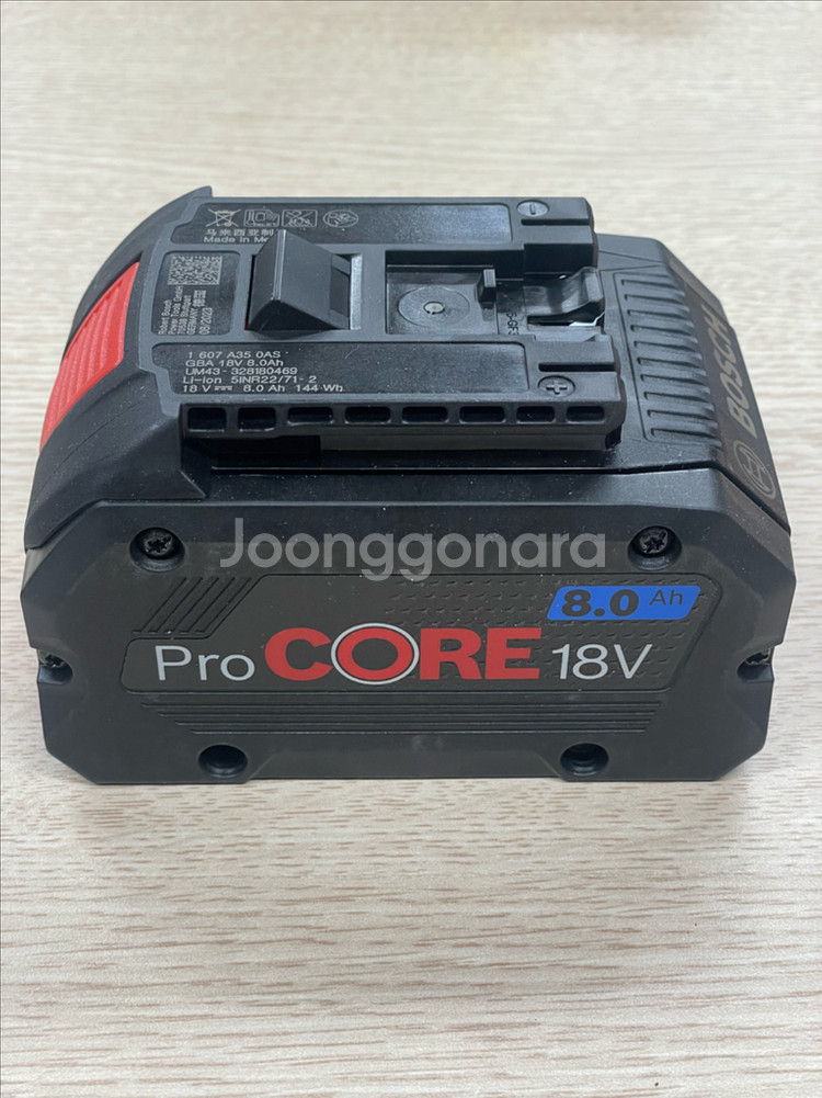 보쉬 프로코어 배터리 GBA 18V 8.0Ah--0