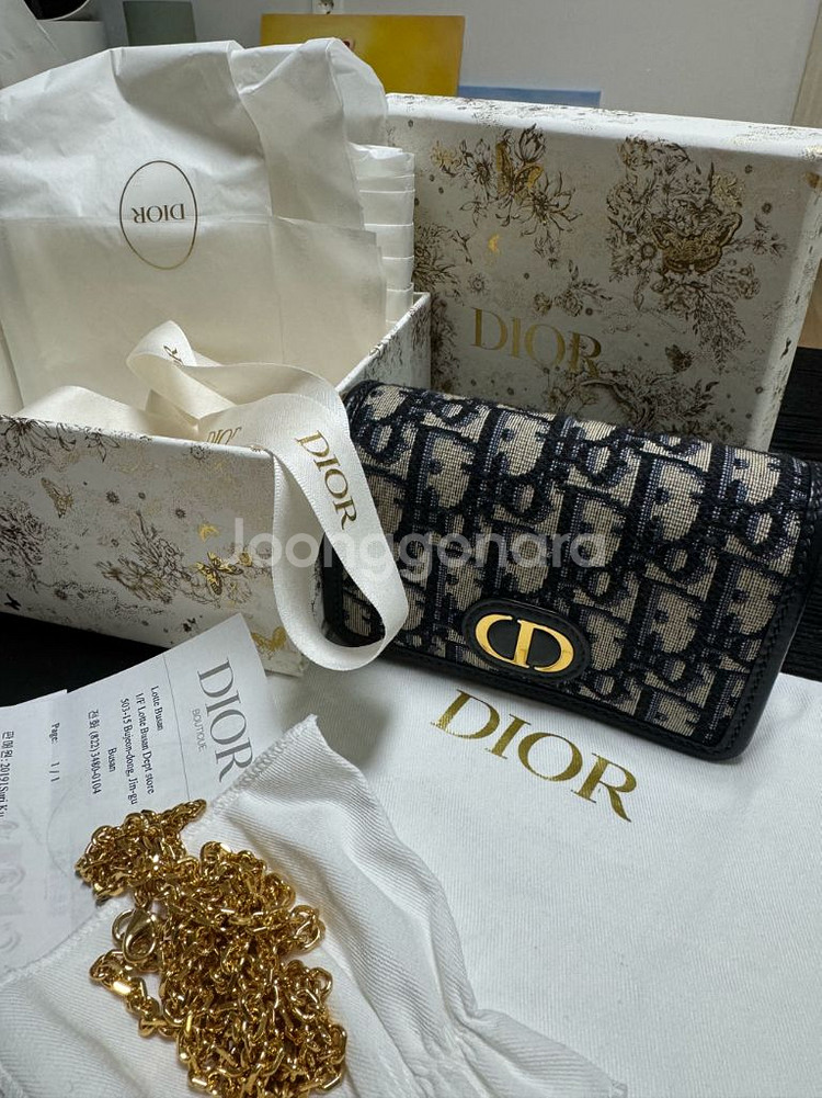 풀구성) 디올 오블리크 나노 벨트백 체인백 미니백--0