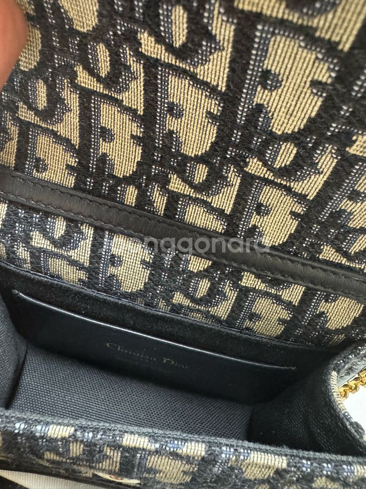 풀구성) 디올 오블리크 나노 벨트백 체인백 미니백--3