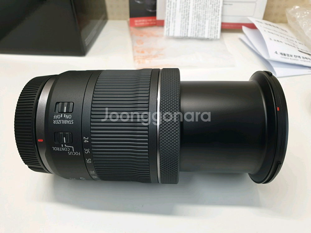 캐논 RF 24-105mm IS STM 망원렌즈--4