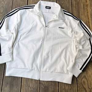 널디 화이트 흰검 트랙탑 져지집업 105/XL