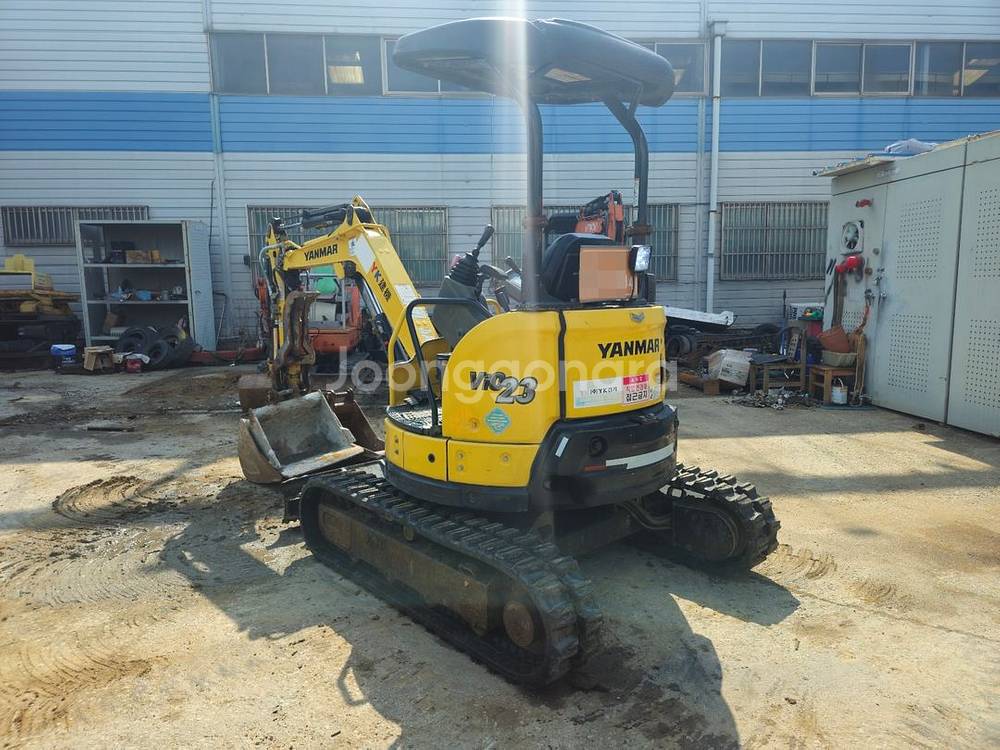 얀마 VIO23 2020년 코끼리집게장착 굴삭기매매--7