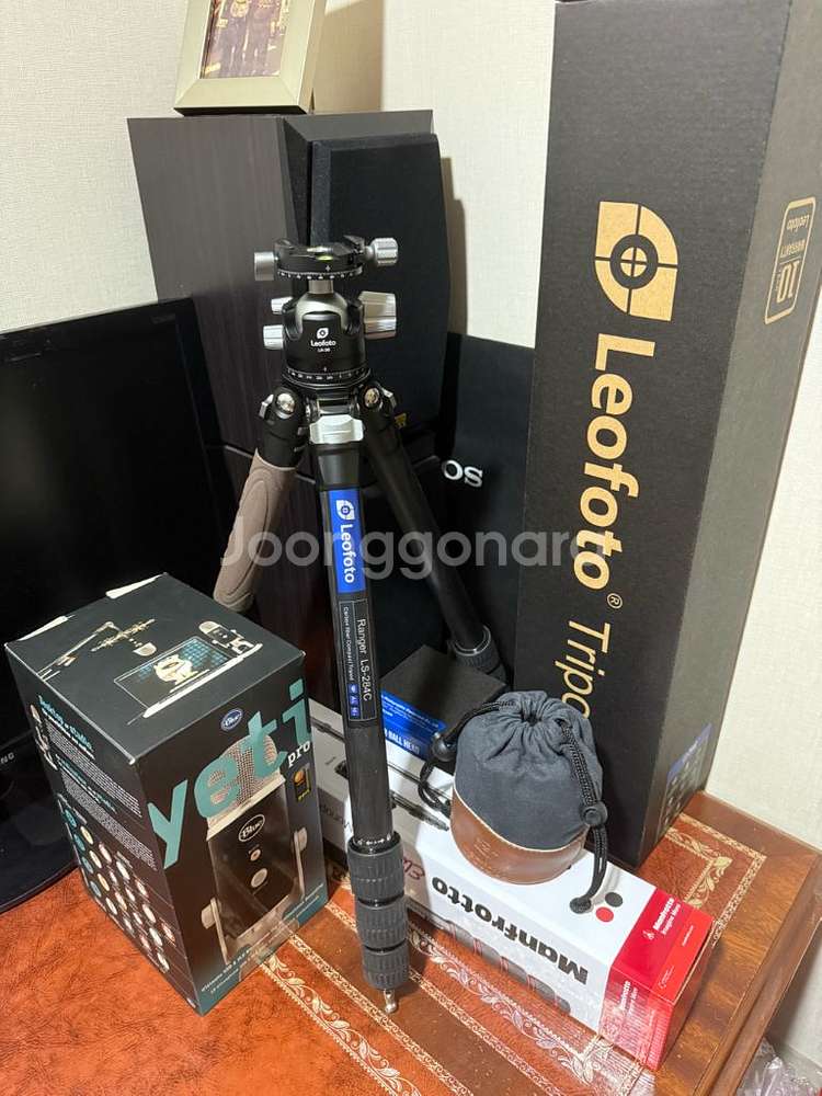 레오포토LS284-C 카본삼각대 + LH-36R 볼헤드--0