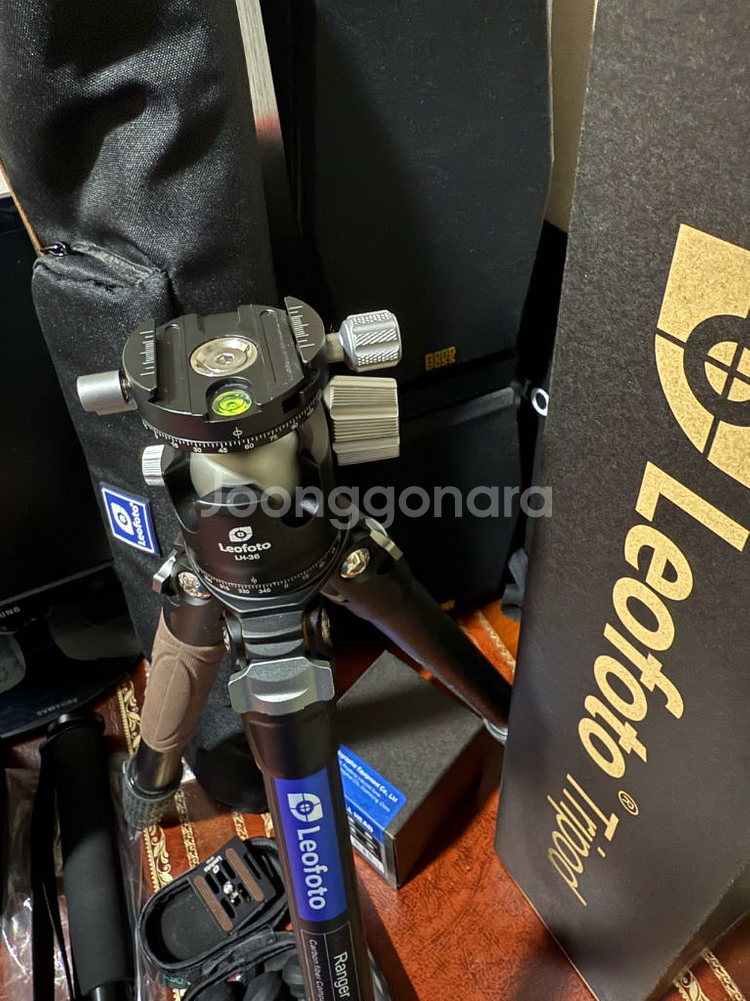 레오포토LS284-C 카본삼각대 + LH-36R 볼헤드--2