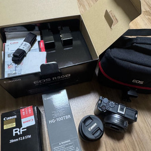 캐논 EOS R50V 카메라 풀셋