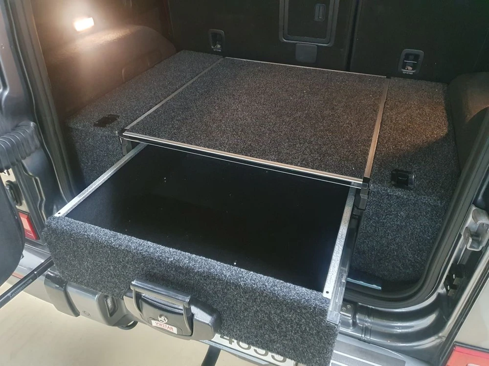 벤츠 G바겐 G63 G400 G450 용 트렁크 수납함 이미지