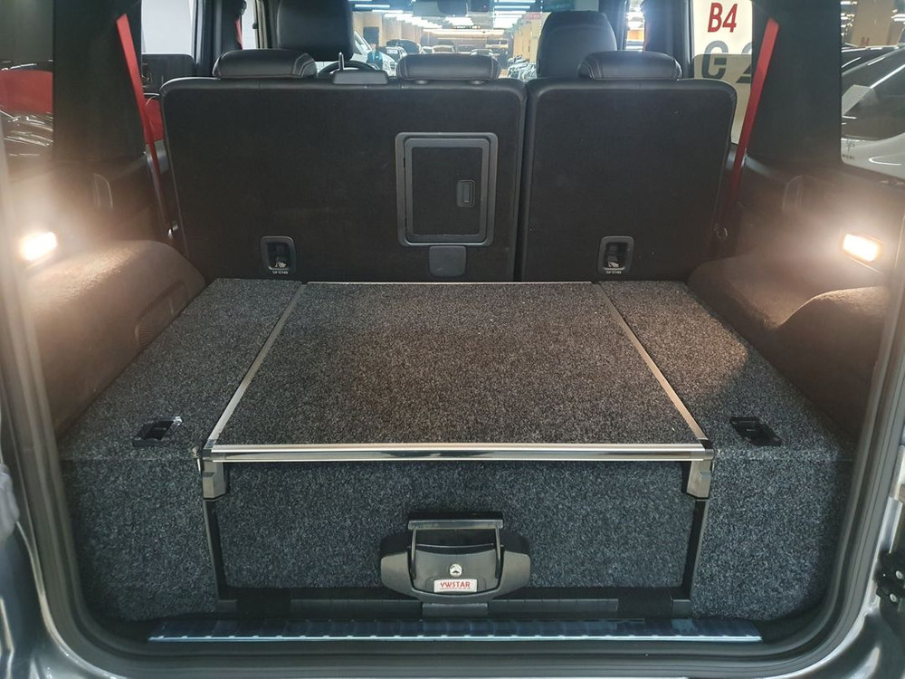 벤츠 G바겐 G63 G400 G450 용 트렁크 수납함 이미지