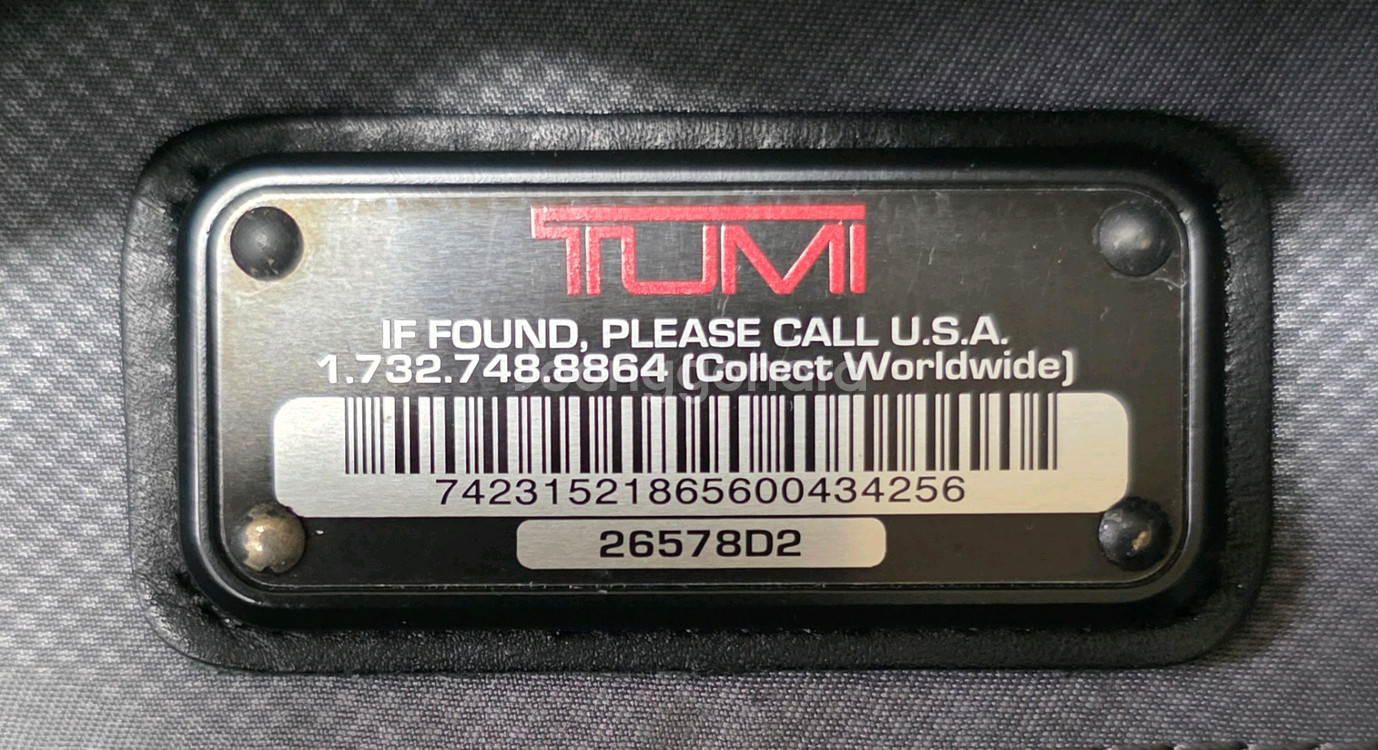 투미 TUMI 알파2 티패스 백팩 26578D2 노트뷔--9