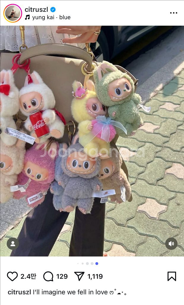 팝마트 코카콜라 라부부 낱개--7